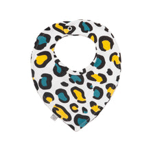Load image into Gallery viewer, REVERSIBLE LEOPARD PRINT BIB – for the first year
