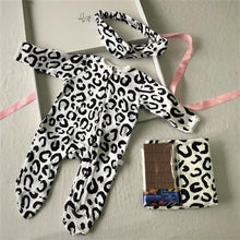 Load image into Gallery viewer, Gift Set for New Mum and Baby - Leopard Print (Sleepsuit)
